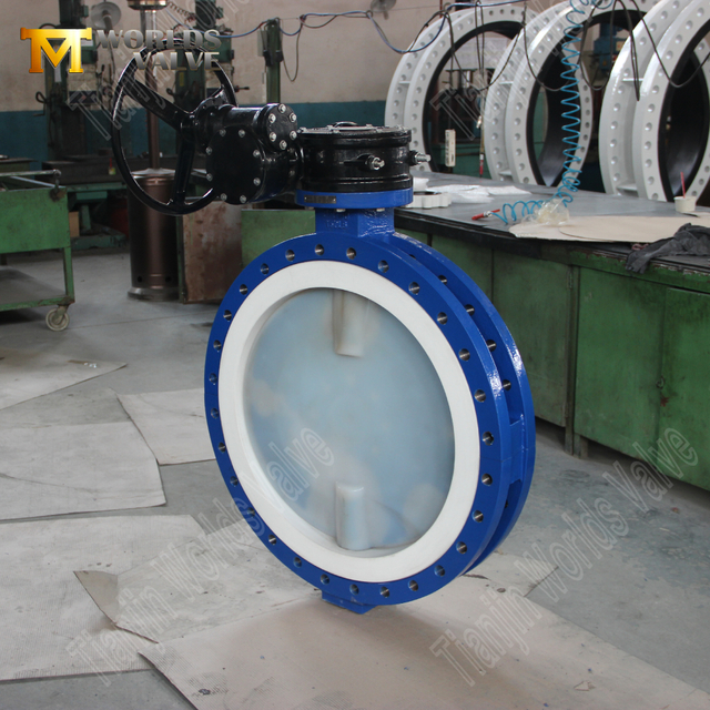 Válvulas de borboleta de disco revestido com assento PTFE PTFE | Defesa de corrosão ultra-pura