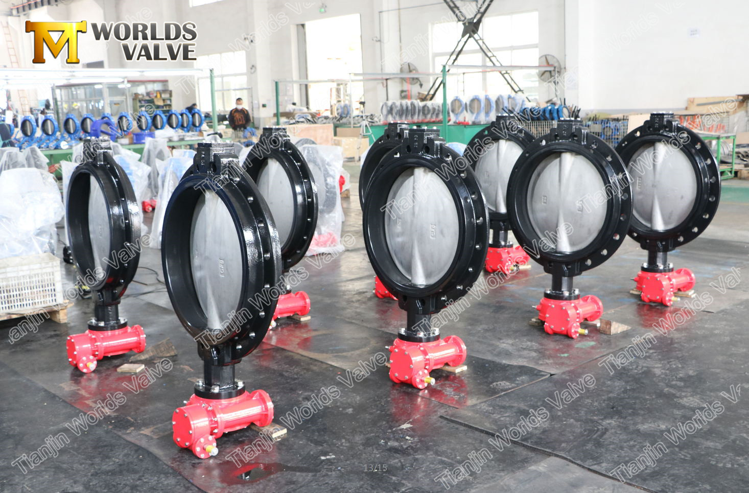 5 GJS400GJS500 V&aacute;lvula de borboleta de flange &uacute;nico