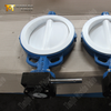 PTFE válvula de borboleta totalmente forrada