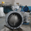 Válvula de borboleta de flange dupla com corpo SS completo e disco | Solução industrial à prova de corrosão