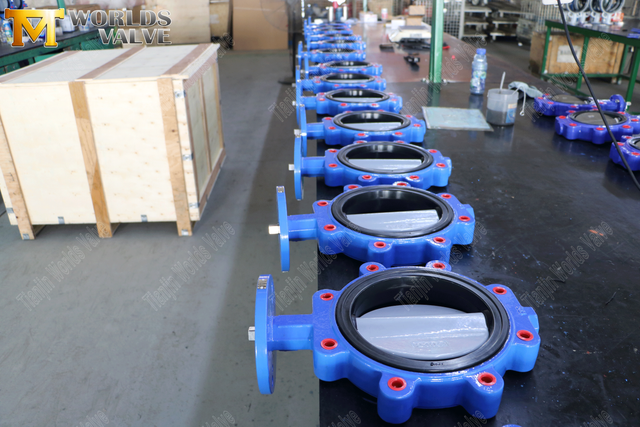 Fornecedores de válvula de borboleta concêntrica - válvula de borboleta do tipo LUG com assento EPDM