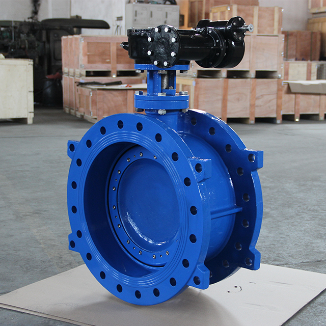 Válvula de borboleta de flange duplo excêntrico Face-to-face EN558 série 13 EN593