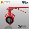 Válvula borboleta tipo wafer com alavanca manual | Solução de operação rápida manual