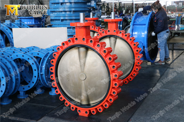 DN750 30 "Válvula Borboleta Lug com Disco de Bronze de Alumínio