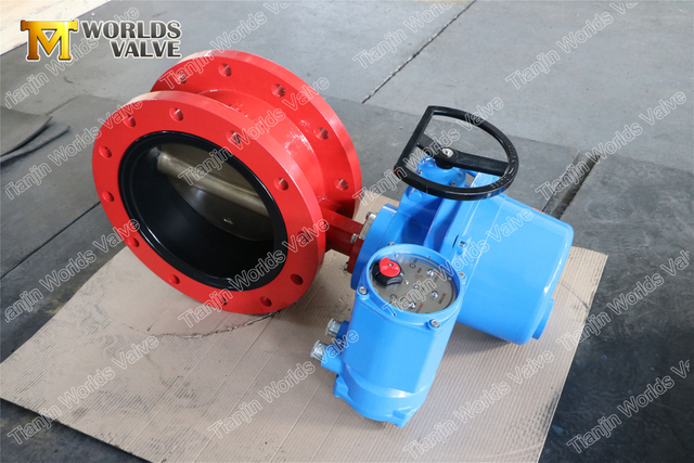 Válvulas borboleta de flange dupla do tipo concêntrico com flange FF RF EN593 API609