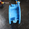 Válvula de borboleta PN25 de deslocamento duplo com flanges duplos e operador de engrenagem | Controle de fluxo industrial para serviço pesado