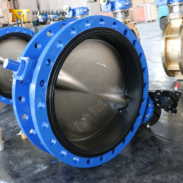 Awwa C504 Válvulas de borboleta com banco de borracha com disco DI