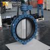 Válvula de borboleta em forma de U com disco CF8M e assento EPDM substituível | Solução de controle de fluxo de alta eficiência