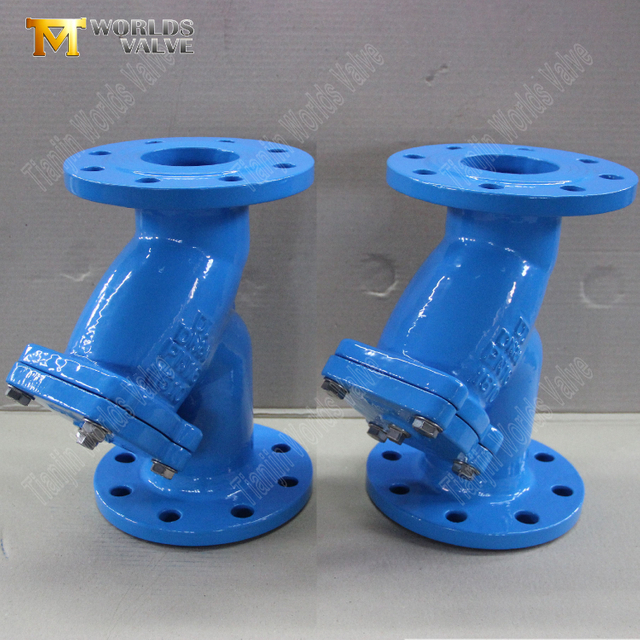 Filtro em Y de ferro dúctil Mesa flangeada E PN16 | Proteção confiável de dutos