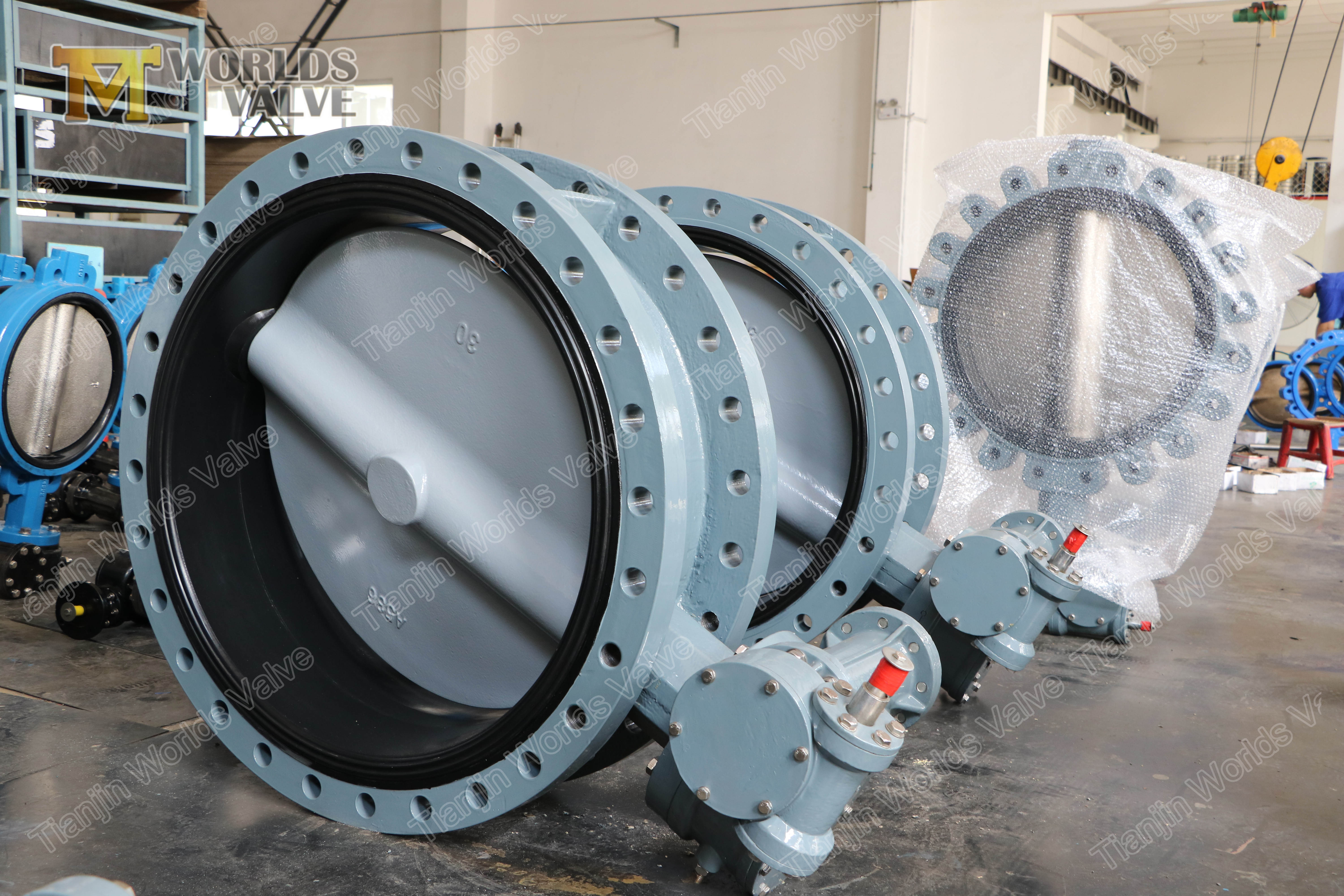 3 A536 A395 GJS400 GJS500 CF8 V&aacute;lvula de borboleta de ferro d&uacute;ctil CF8M,