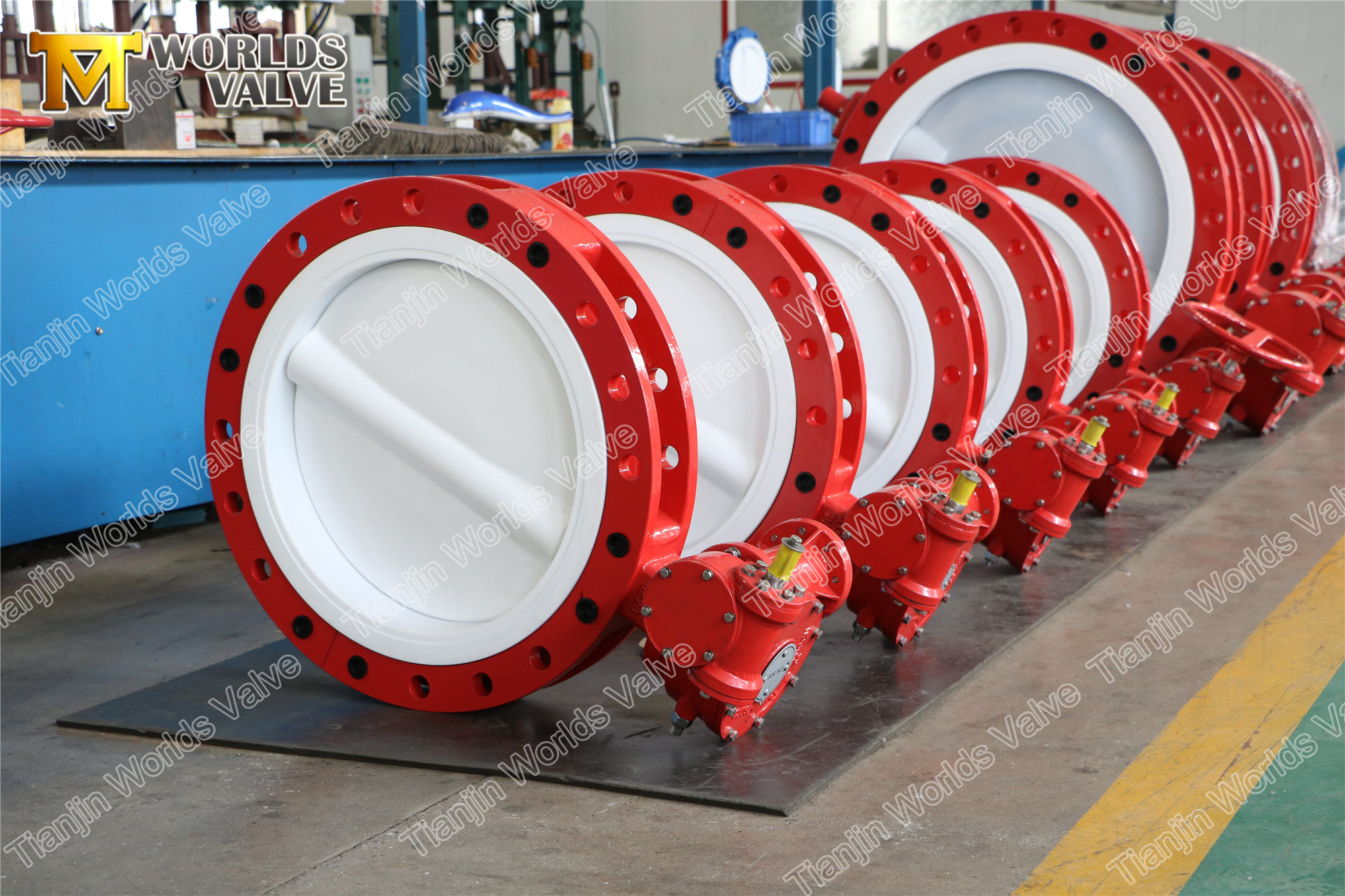 2 PTFE PTFE Forro Wafer Tipo Concentric Butterfly Valve