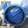 AWWAC515 FBE Epoxy Coated Disc Válvula de borboleta de flange duplo