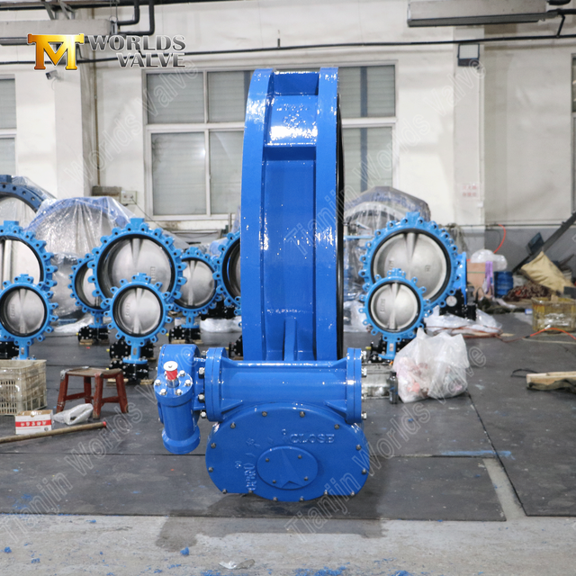 Válvula borboleta tipo U para tratamento de água | Disco revestido de nylon 11 | Opção aprovada pelo WRAS