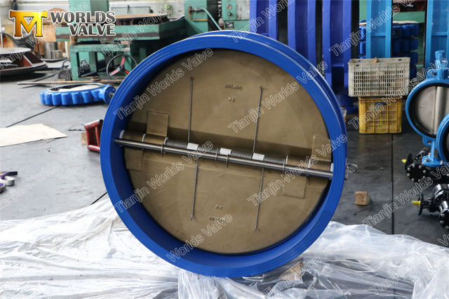 DN1000 Wafer Placa dupla Válvulas anti-retorno Alumínio Bronze Disco C95400 C95800