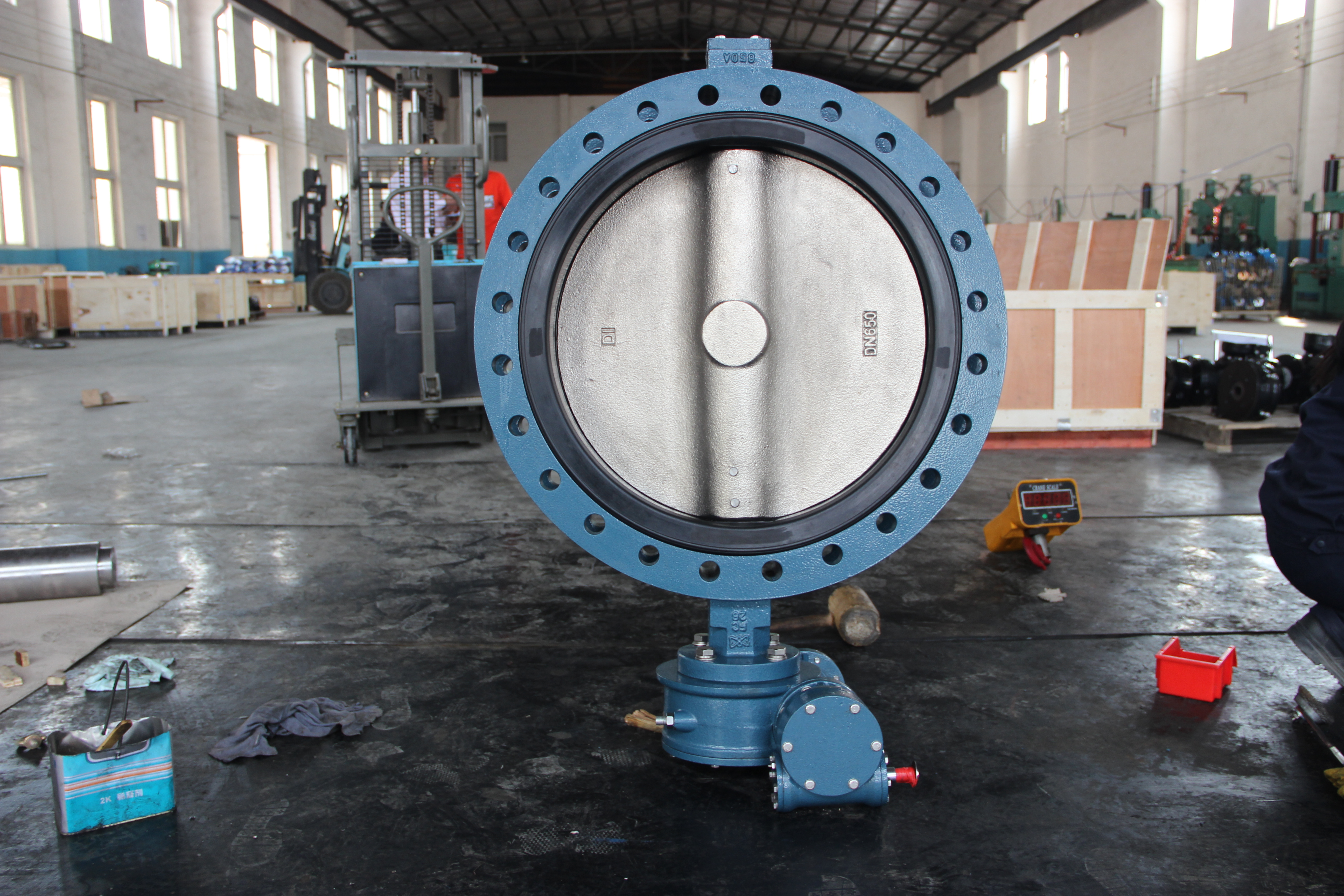 V&aacute;lvulas de borboleta em forma de U com Awwa C504 Standard-2 (3)