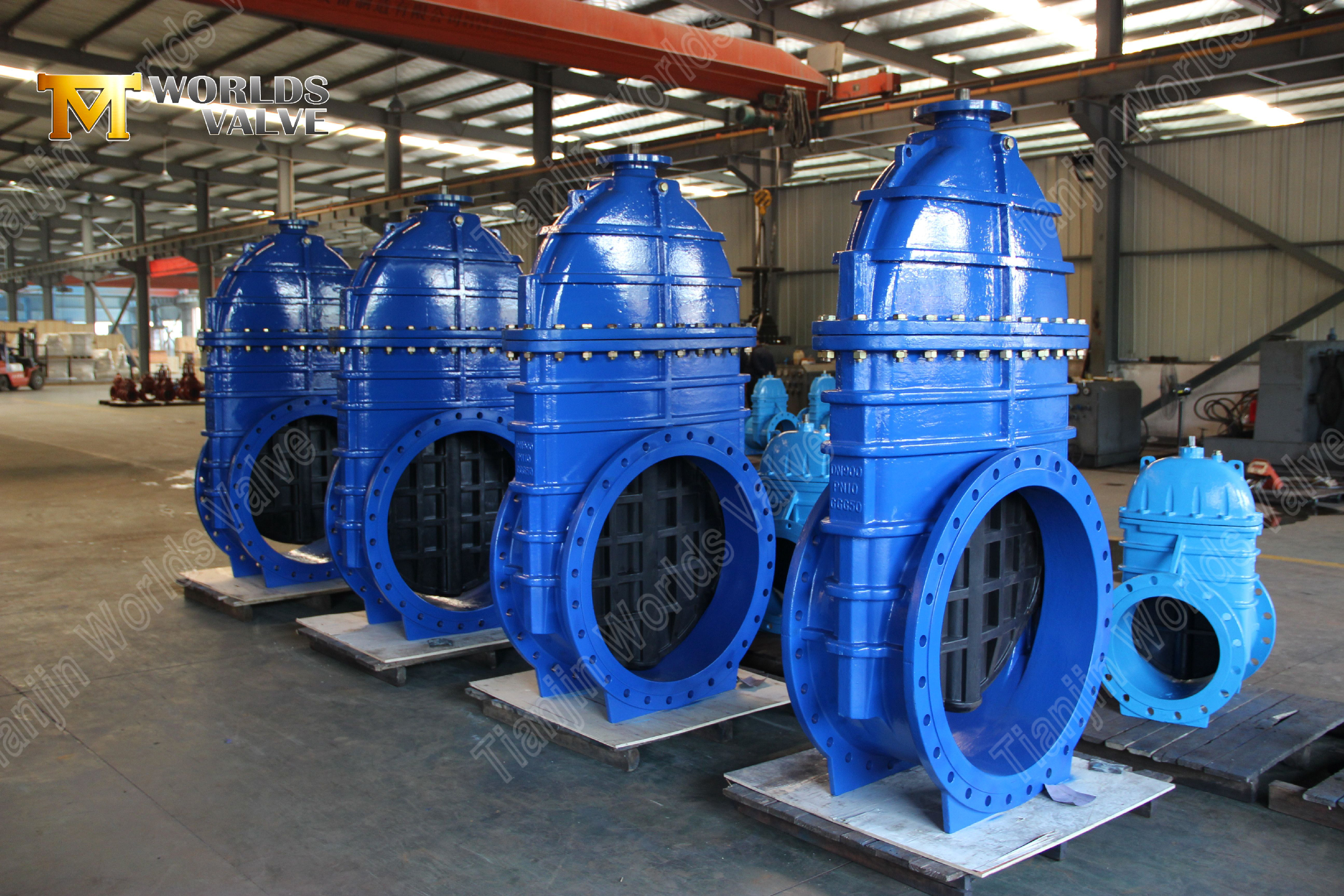 V&aacute;lvula de gaveta de ferro d&uacute;ctil com sede resiliente BS5163, solu&ccedil;&atilde;o confi&aacute;vel de controle de &aacute;gua-1 (3)