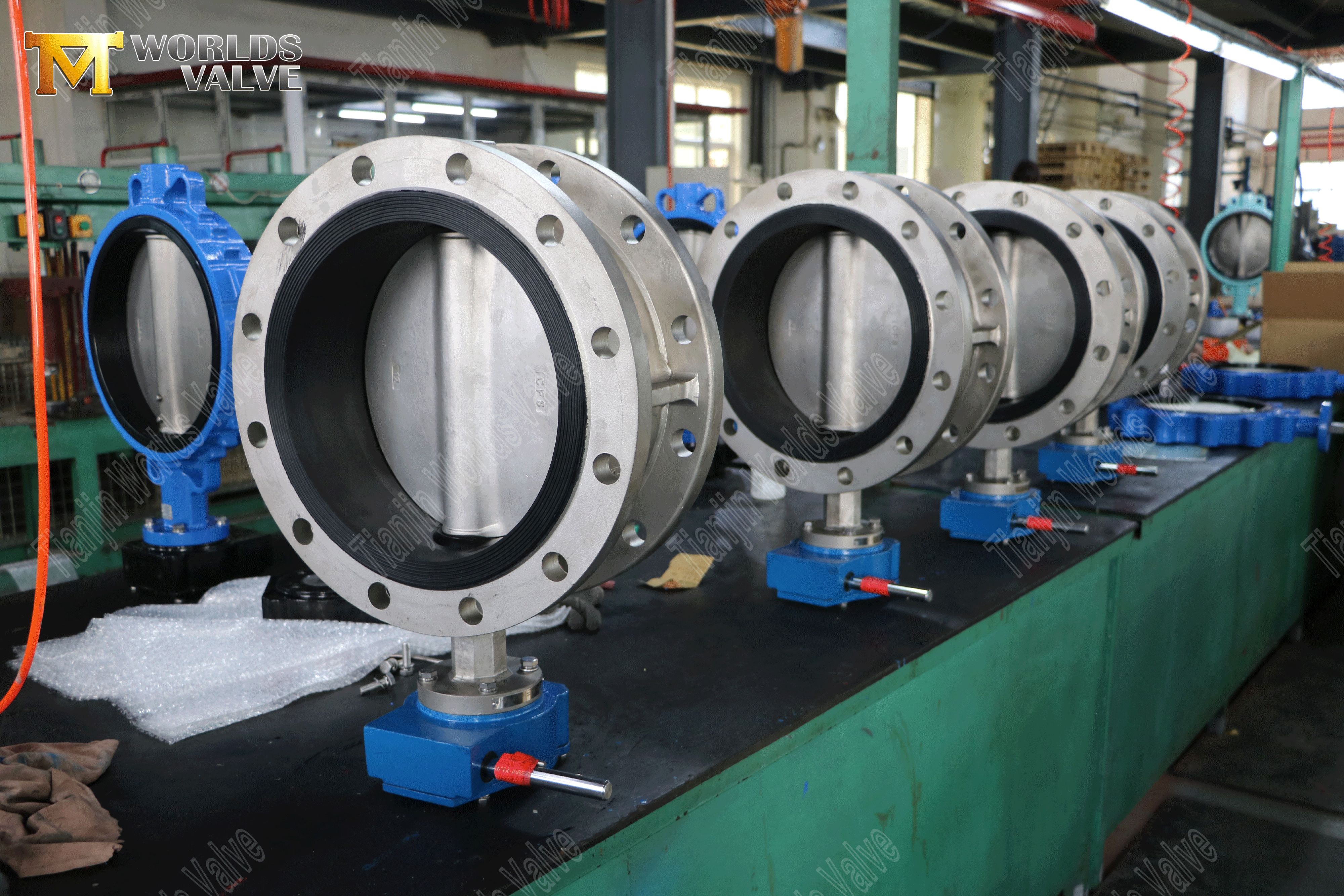 Fabricantes de v&aacute;lvula de borboleta - v&aacute;lvula de borboleta com flange dupla com sede resiliente (3)