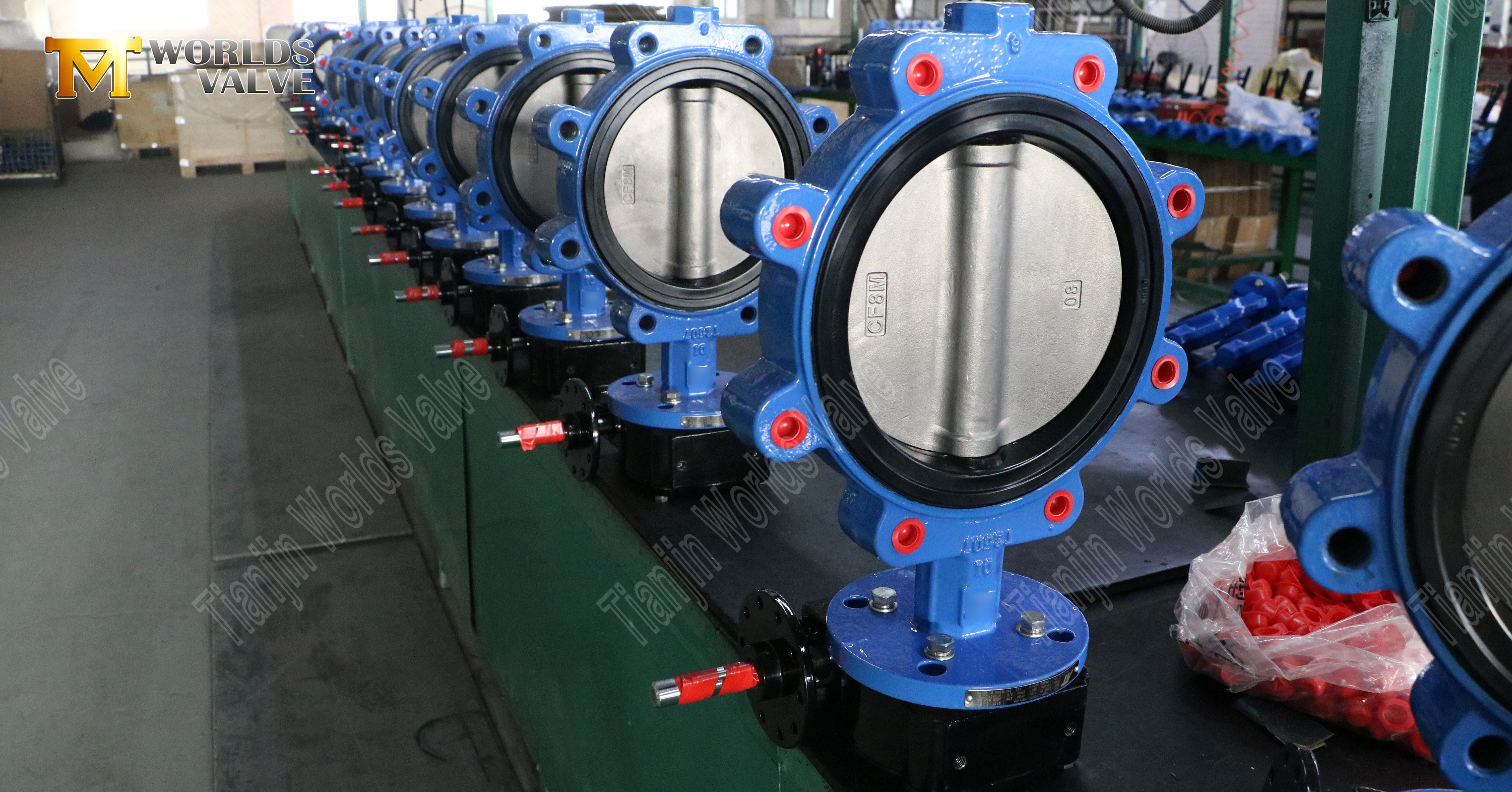 V&aacute;lvula borboleta tipo lug com sede de borracha macia e disco SS (1)