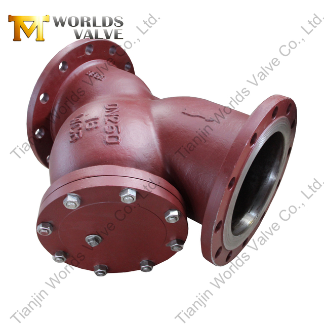 Filtro tipo Y flangeado | Aço Carbono WCB | Proteção de dutos industriais