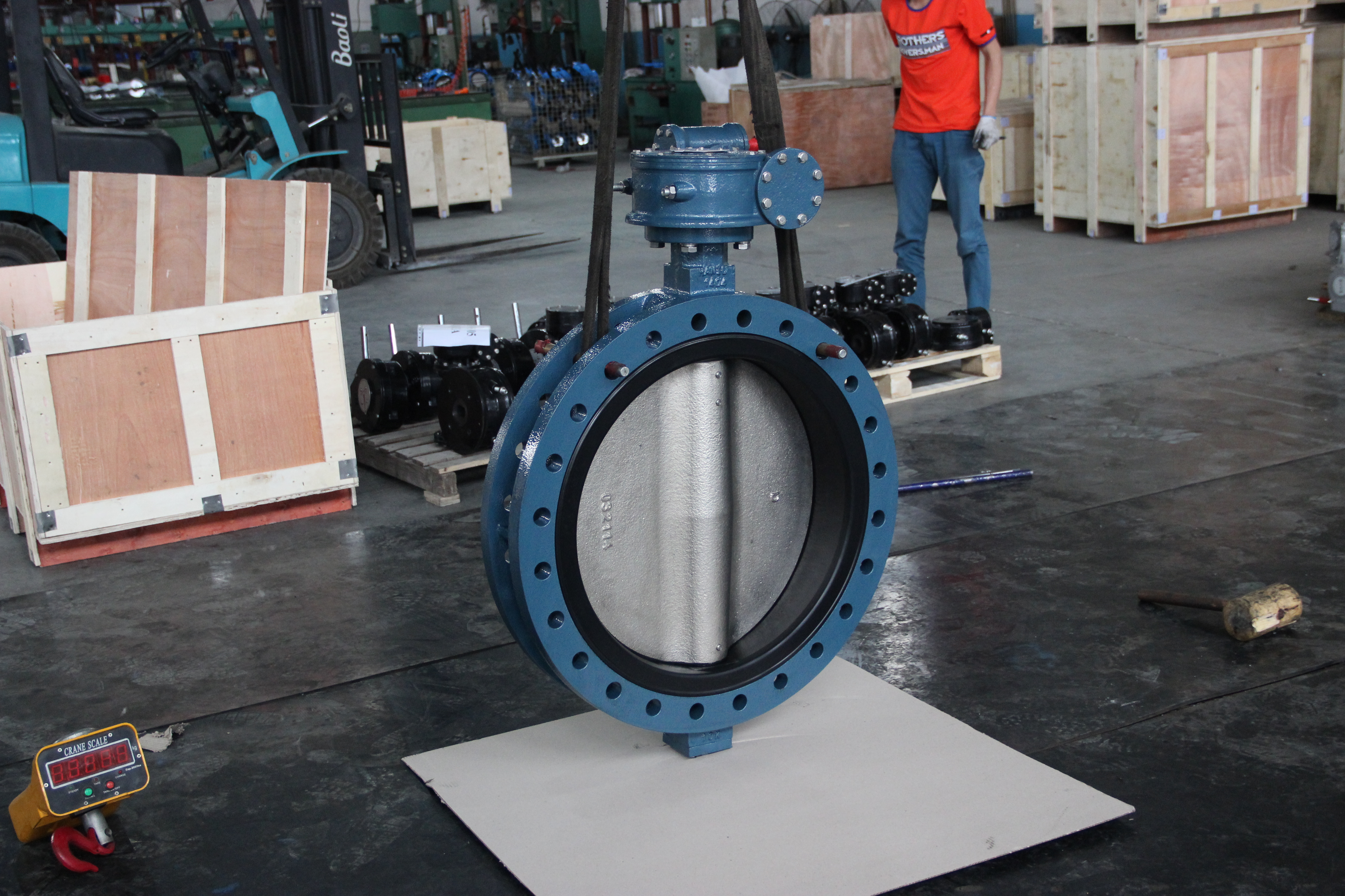 V&aacute;lvulas de borboleta em forma de U com Awwa C504 Standard-2 (1)