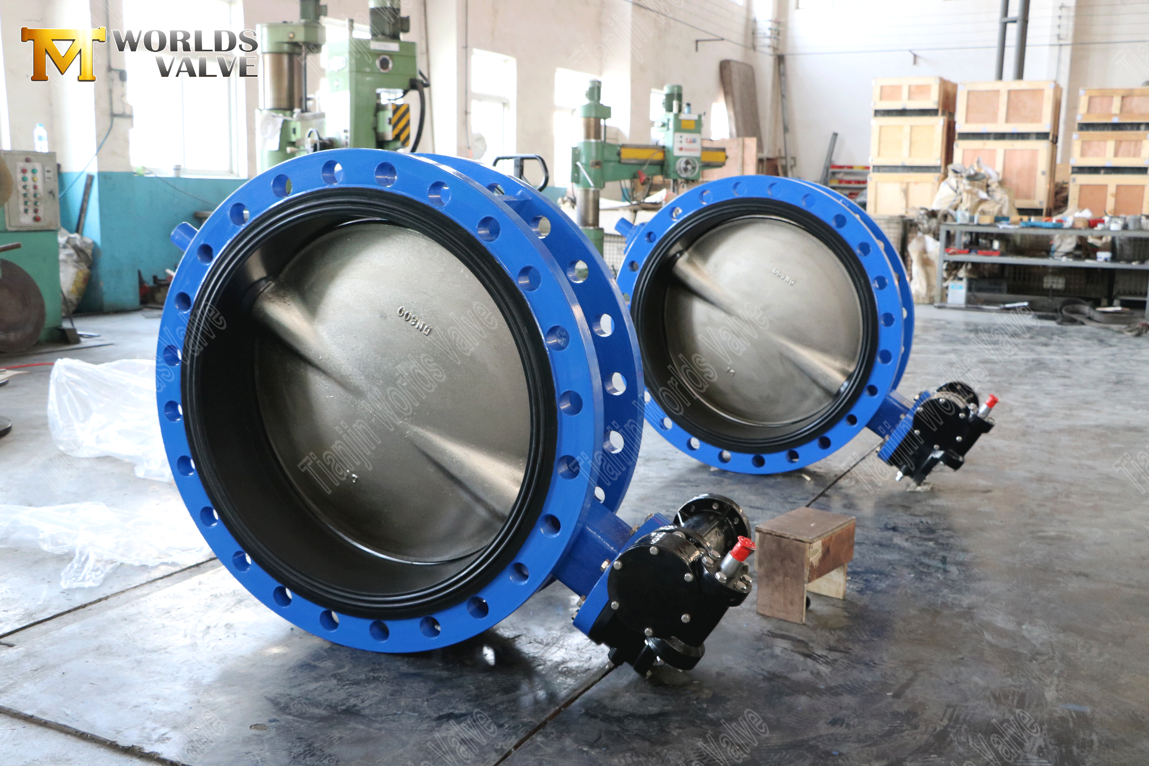 Awwa C504 V&aacute;lvulas de borboleta com banco de borracha com DI Disc-3 (3)