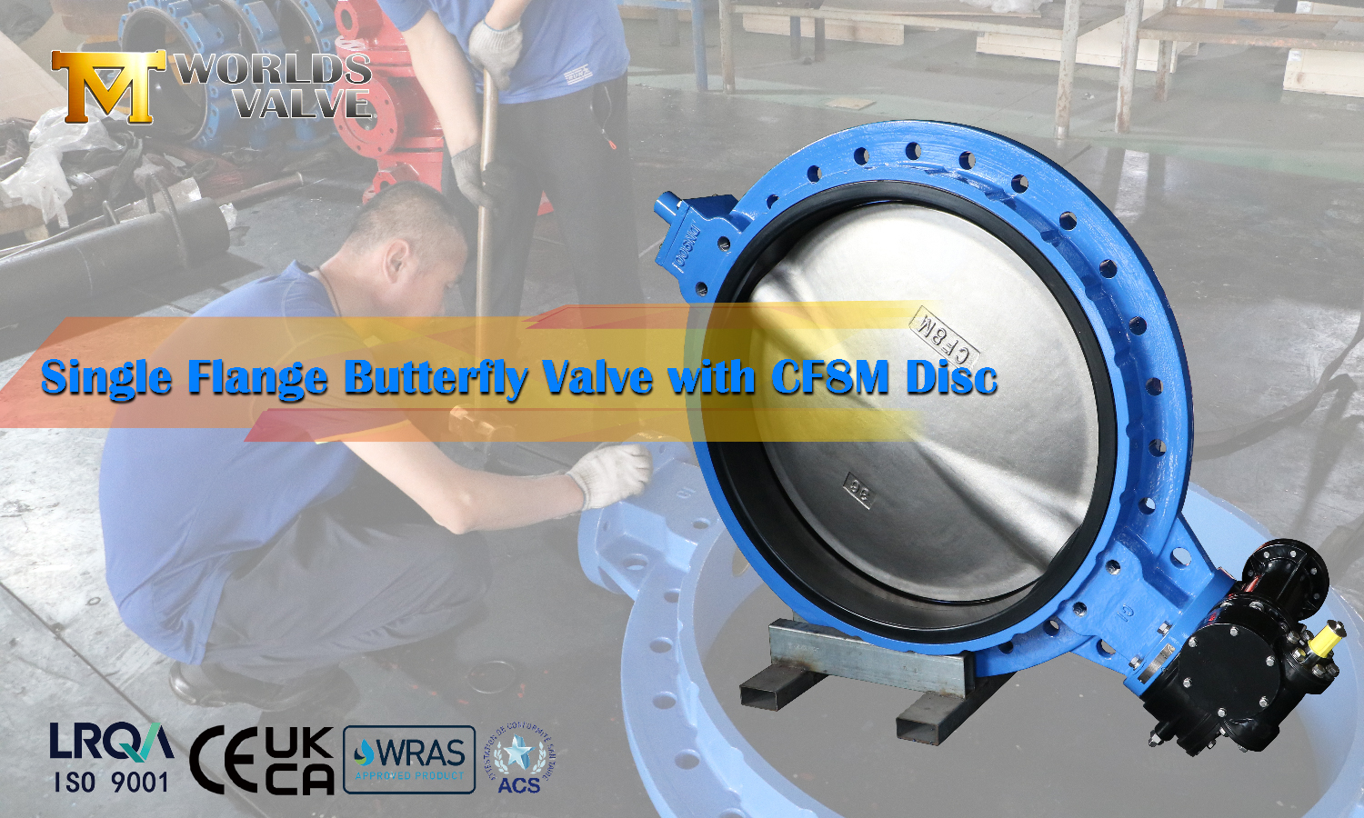 Válvula de borboleta IC única flange com disco CF8M: resistência à corrosão econômica para aplicações de serviço pesado