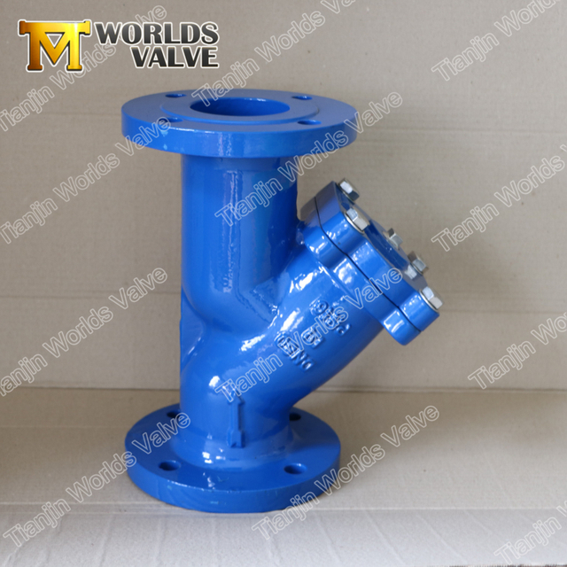 Filtro de tipo de ferro dúctil com tela SS