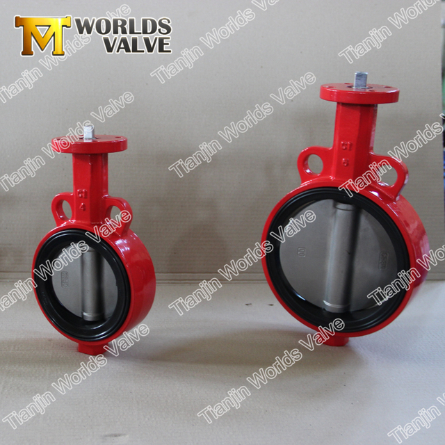 Jis16k jis20k wafer tipo borboleta com assento de borracha wras