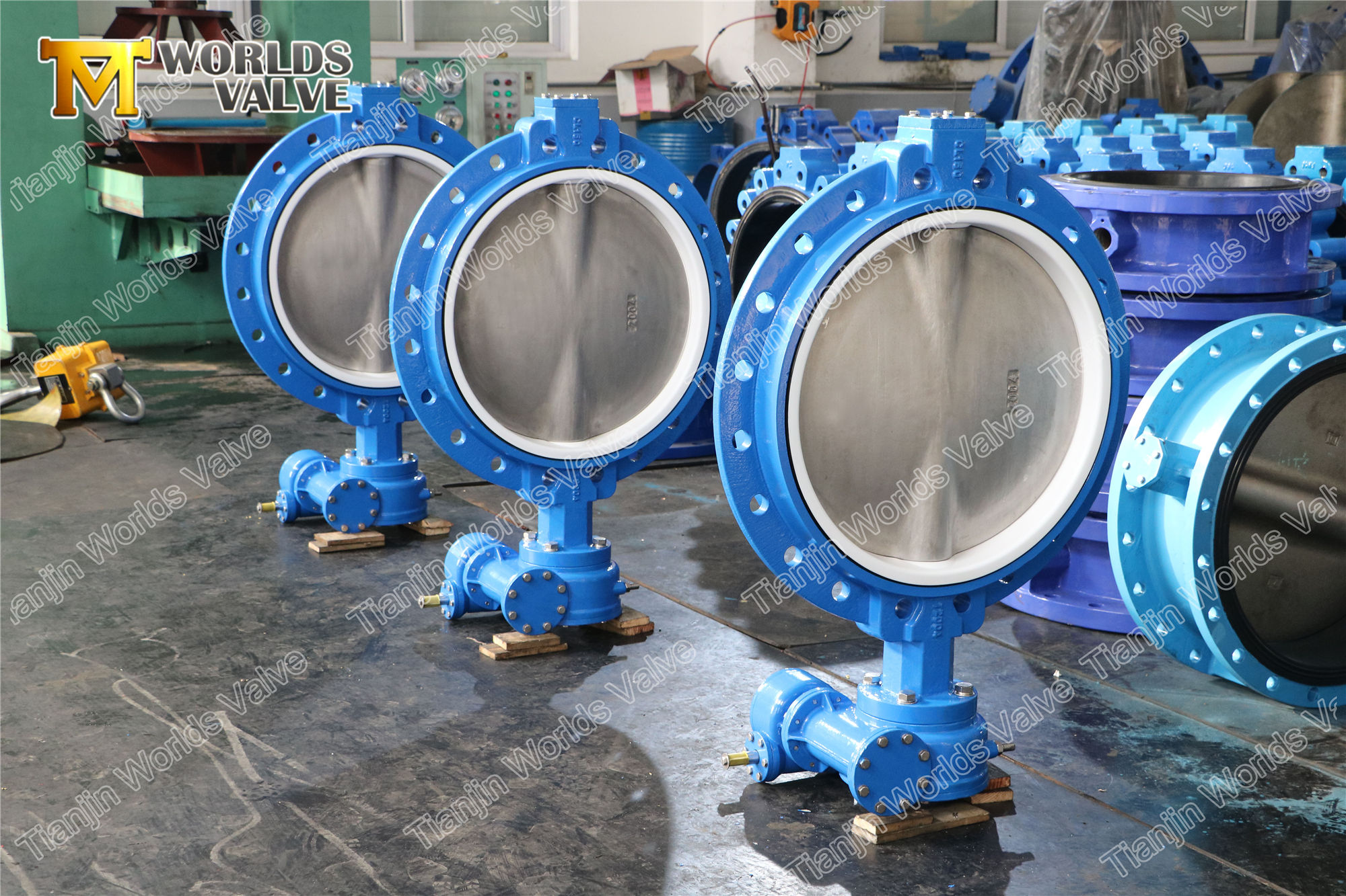 4 v&aacute;lvula de tipo de bolacha &uacute;nica de flange conc&ecirc;ntrica