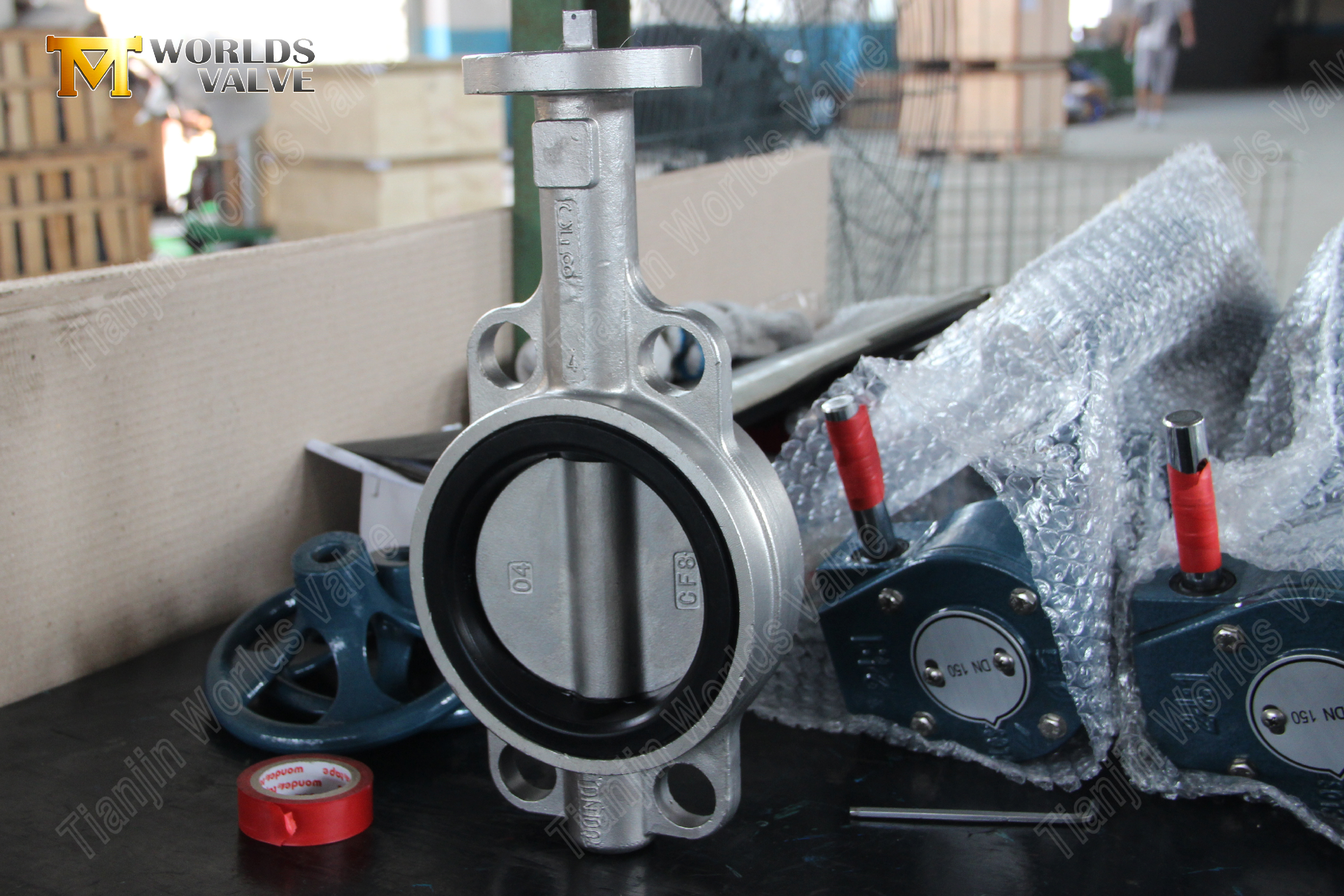 SS316-Wafer-Butterfly-Valve-with-EPDM-Seat-&-Gear-Operator--OEM-Customization-1.jpg