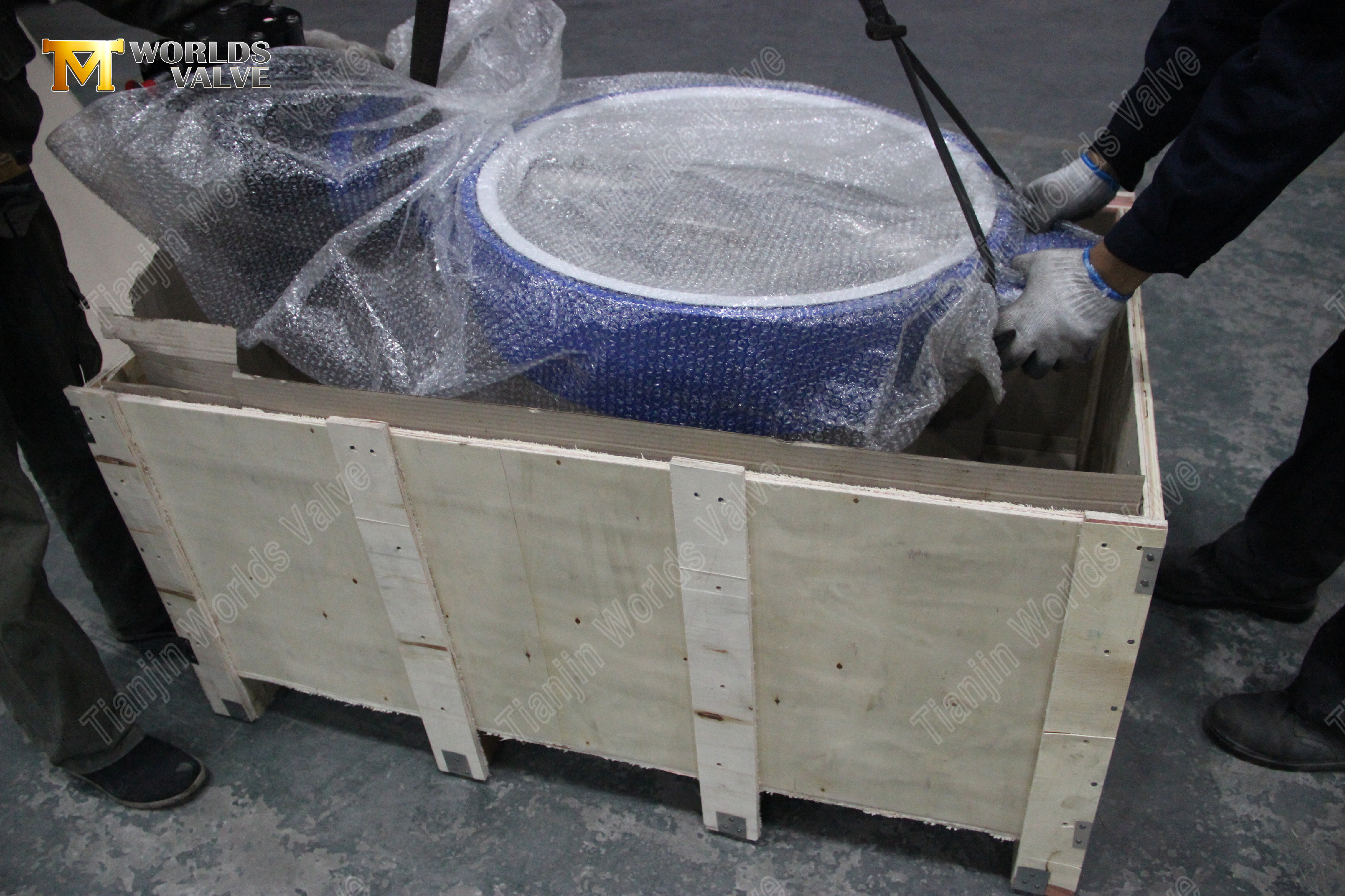 V&aacute;lvula borboleta wafer de ferro d&uacute;ctil com sede em PTFE e disco CF8M (7).jpg