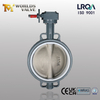 Válvula borboleta wafer de ferro dúctil com sede em PTFE e disco CF8M