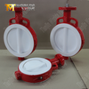 Válvula borboleta wafer de PTFE - disco encapsulado em PTFE, classe 150, fabricante OEM