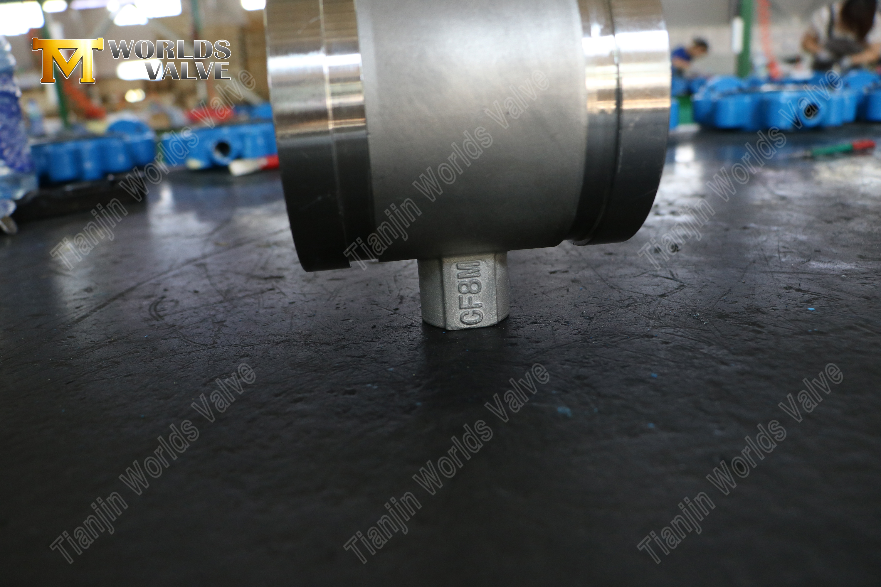 V&aacute;lvula borboleta de extremidade ranhurada SS - Corpo CF8M, PN16, fabricante OEM (8).jpg